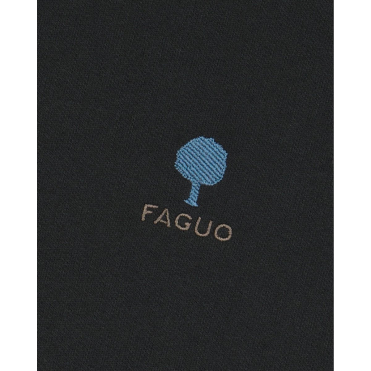 Sweat coton FANGO noir, FAGUO