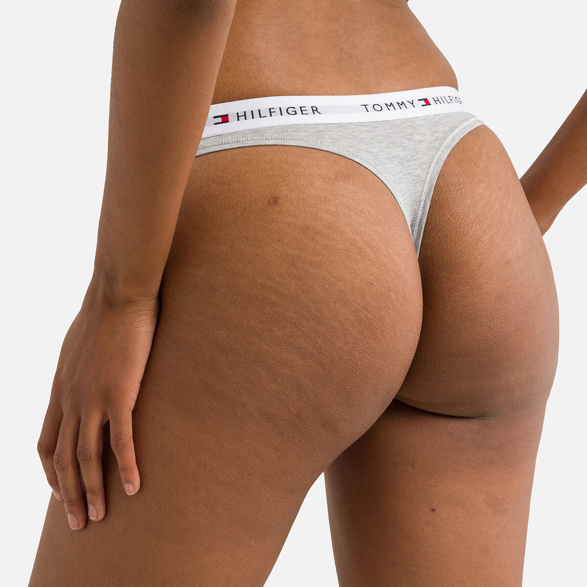 String in cotone modal grigio, TOMMY HILFIGER