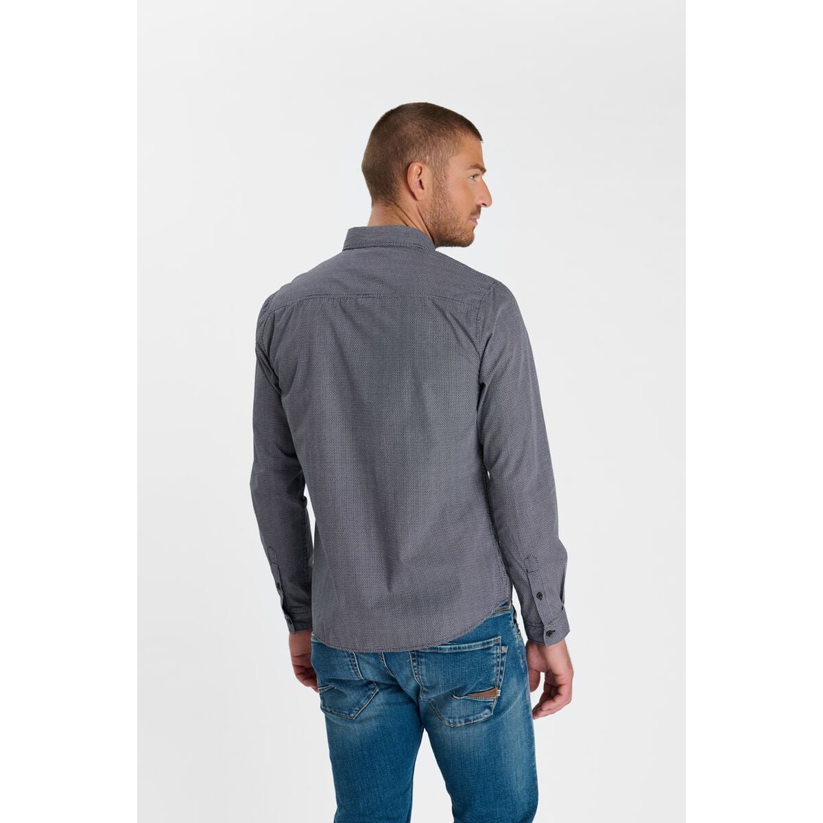 Chemise TRUKA deep blue, LE TEMPS DES CERISES
