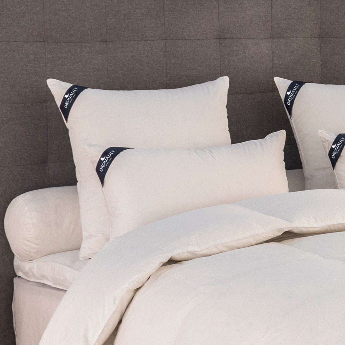 Oreiller Népal - 70% Duvet Canard - MOELLEUX blanc, DROUAULT