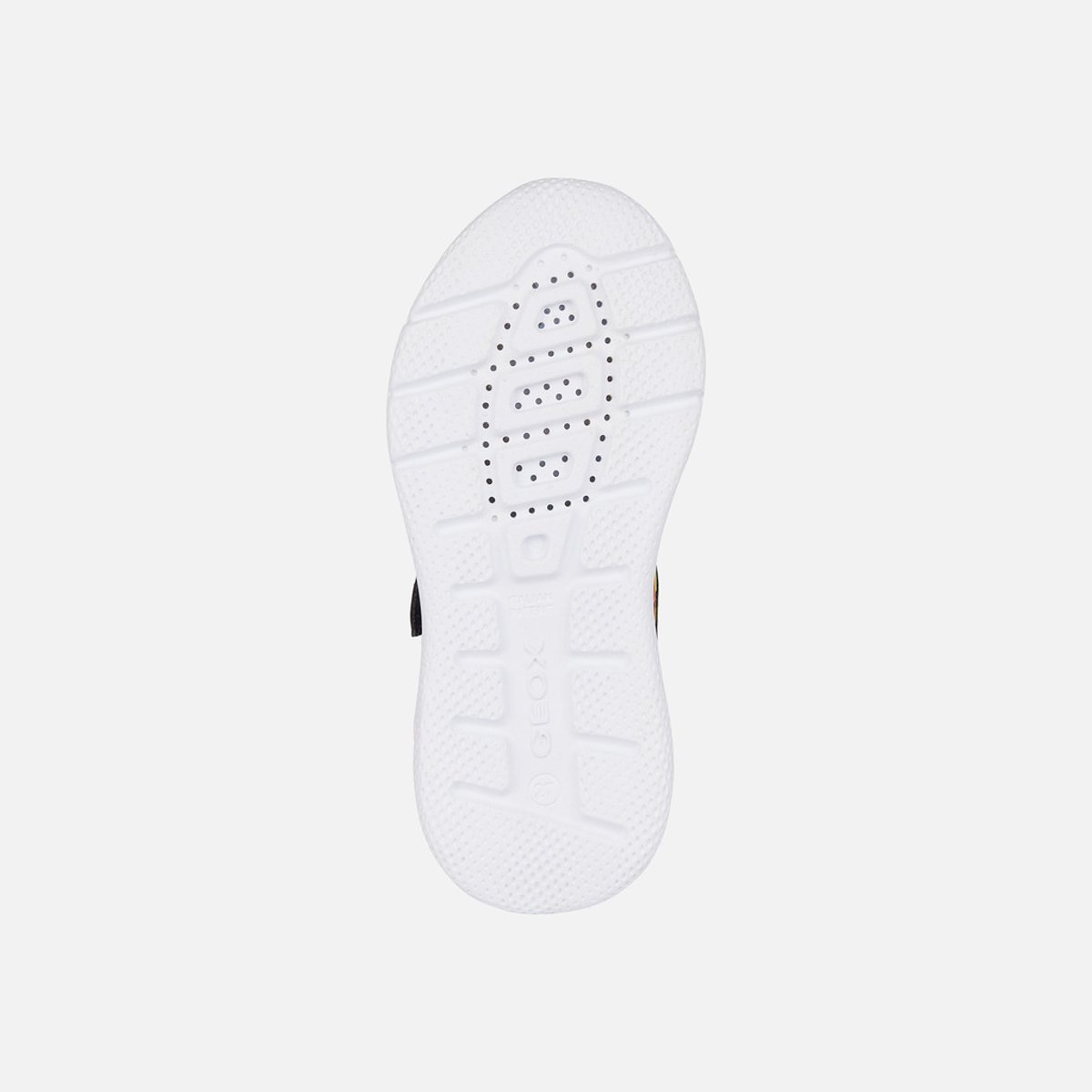 Baskets J SPRINTYE bleu marine/citron vert, GEOX