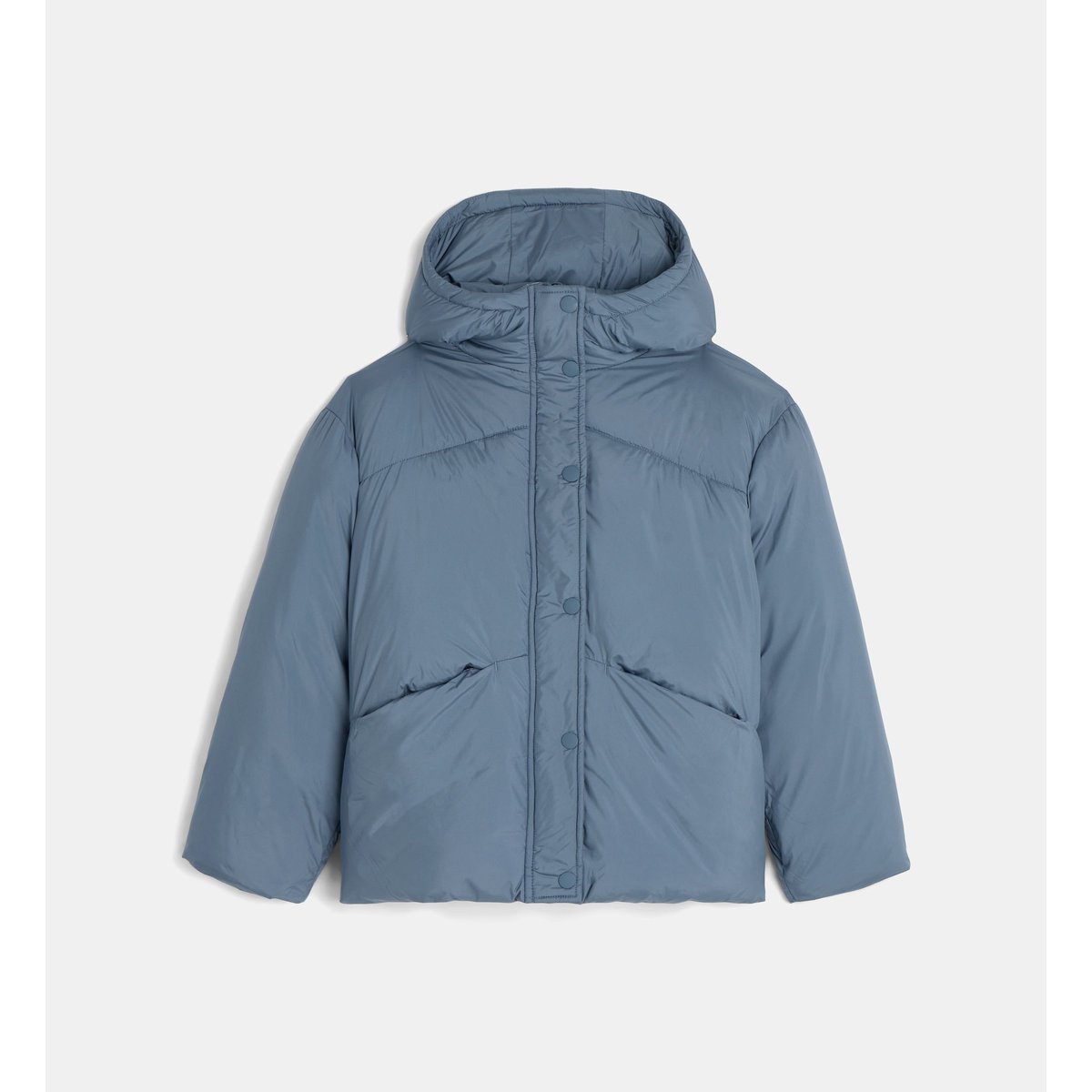 Doudoune toom capuche déperlante bleu, CADET ROUSSELLE
