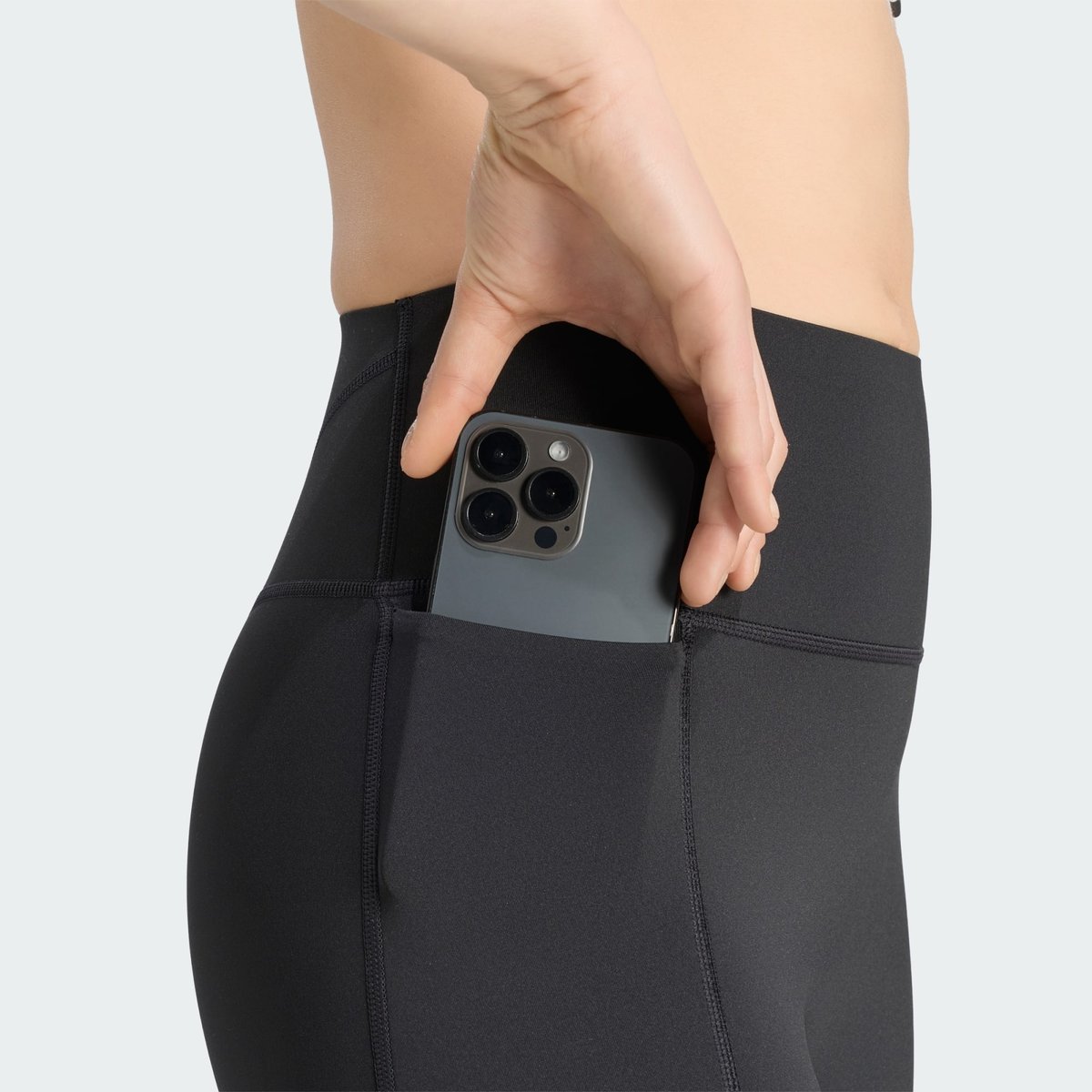 Legging Capri D’entraînement Optime Contour Legging Capri D’entraînement Optime Contour black, adidas Performance