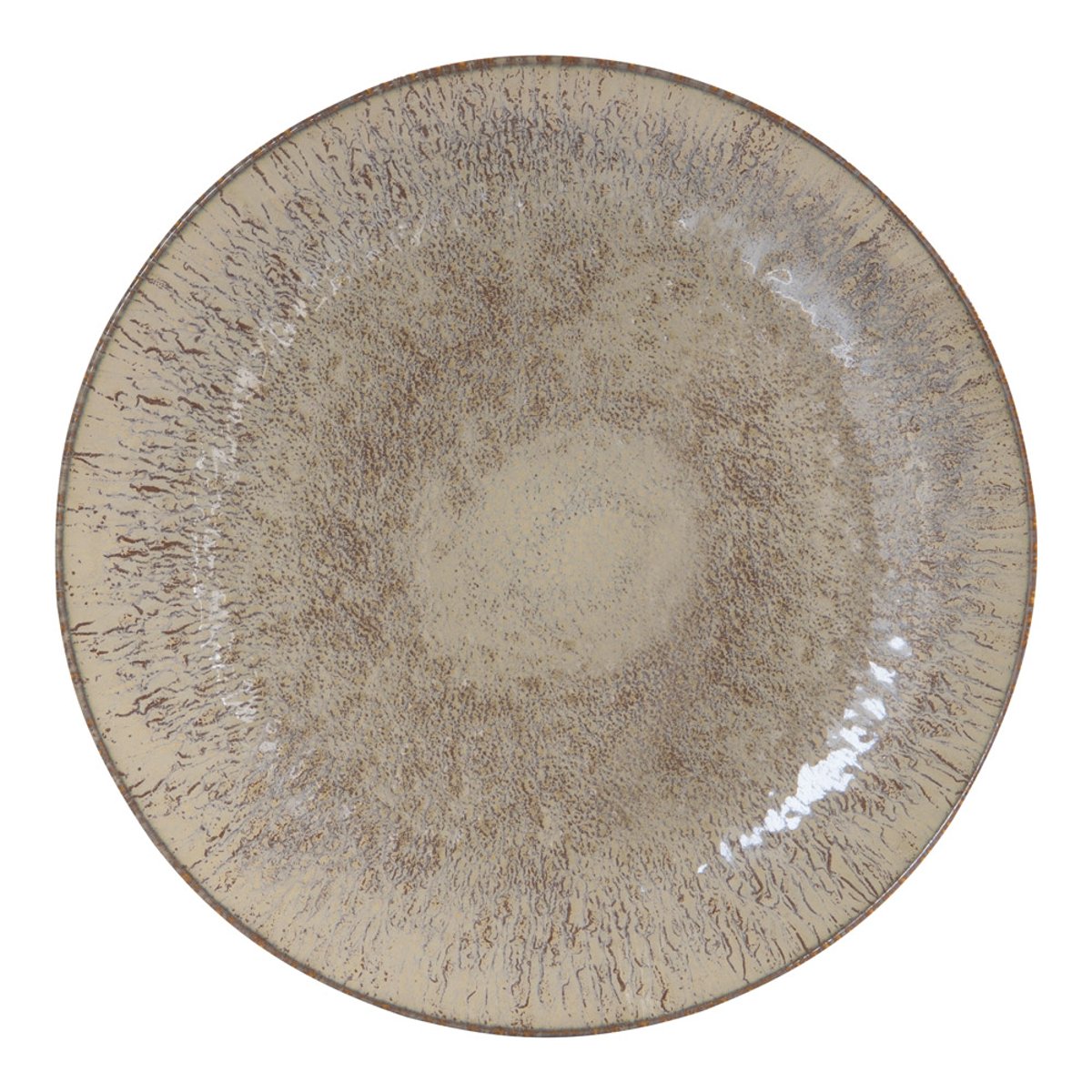 Assiette de présentation Akaris 32 cm crème / ivoire, TABLE PASSION