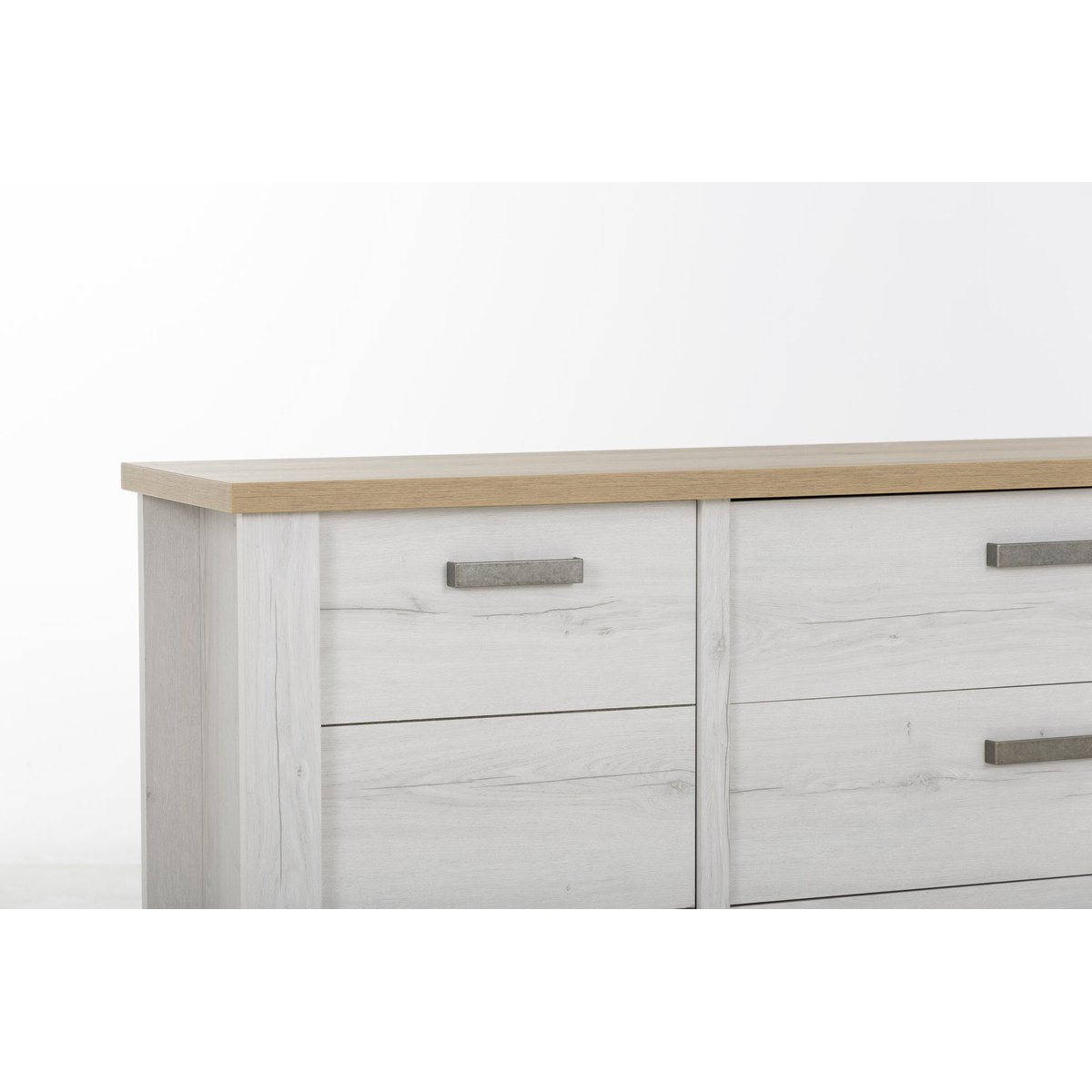 Buffet 2 portes 3 tiroirs MANOSQUE beige, GAMI