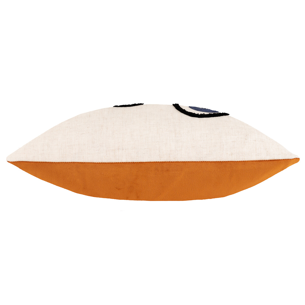 Cleo Linear Woven Filled Cushion 45x45cm ginger, FURN.
