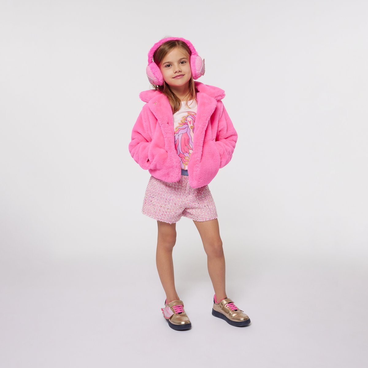T-shirt à manches longues baby pink, BILLIEBLUSH