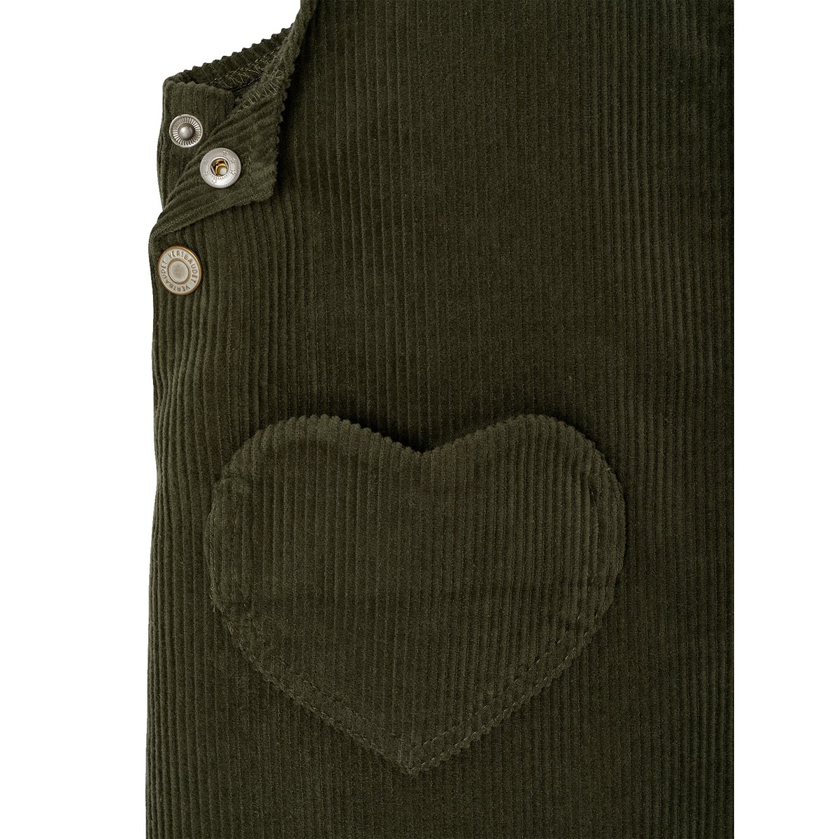 Robe salopette vert, VERTBAUDET