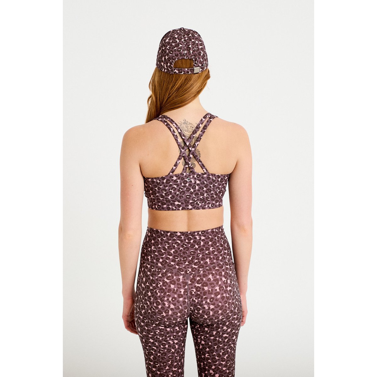 Brassière de sport fines bretelles violet, CACHE CACHE