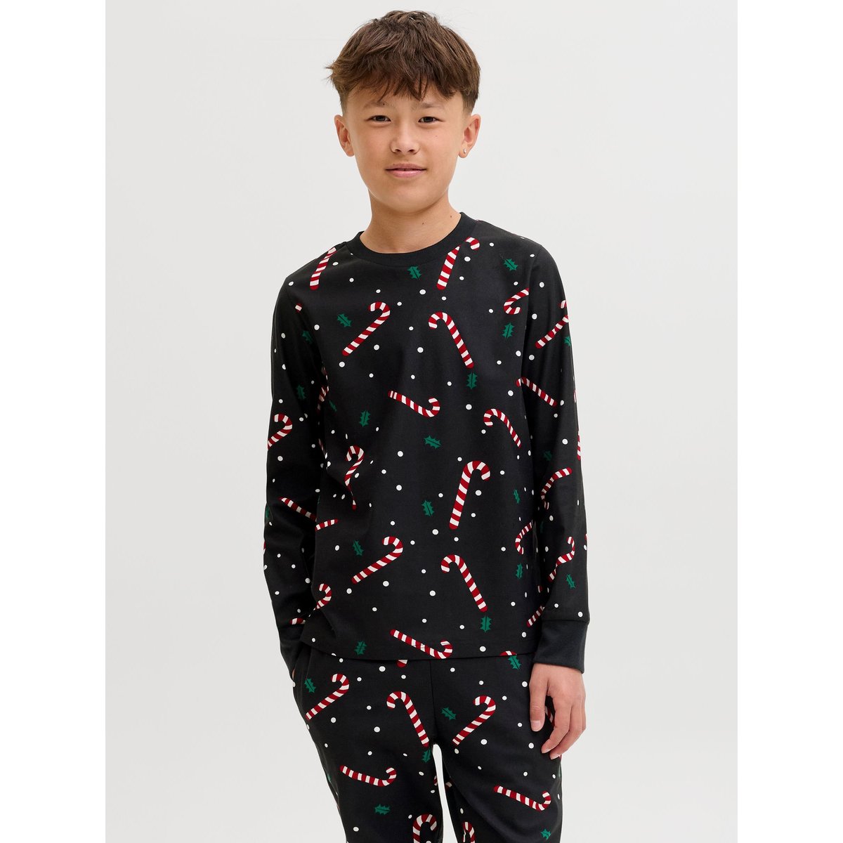 Ensemble Loungewear black 1, JACK & JONES JUNIOR