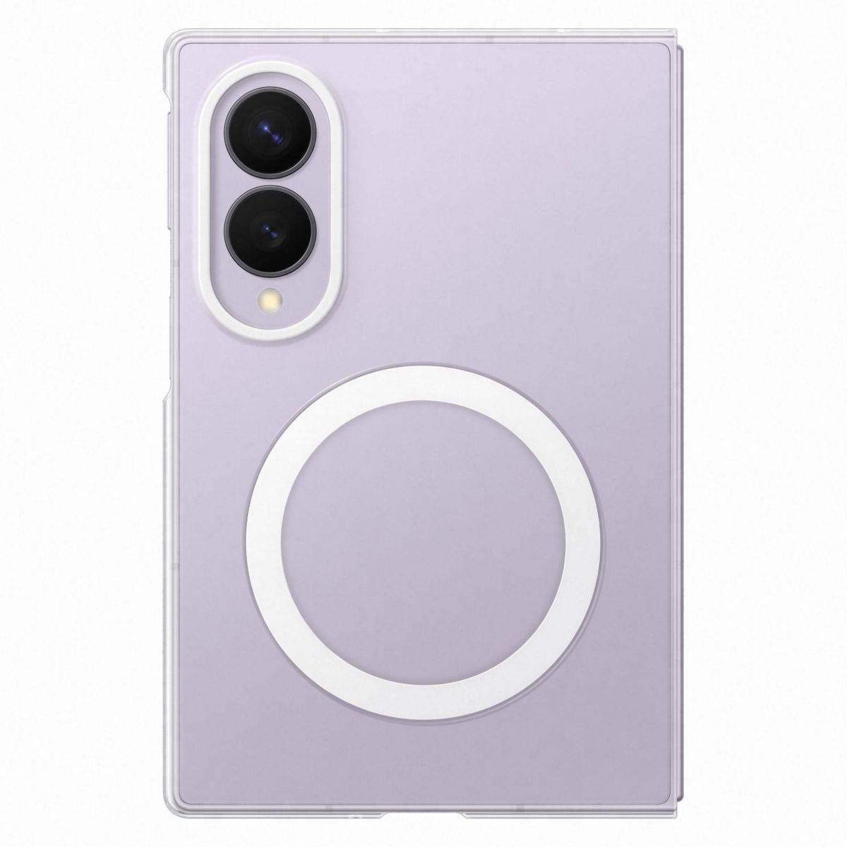 Pack Transparent magnétique + Film Fold couleur unique, SAMSUNG