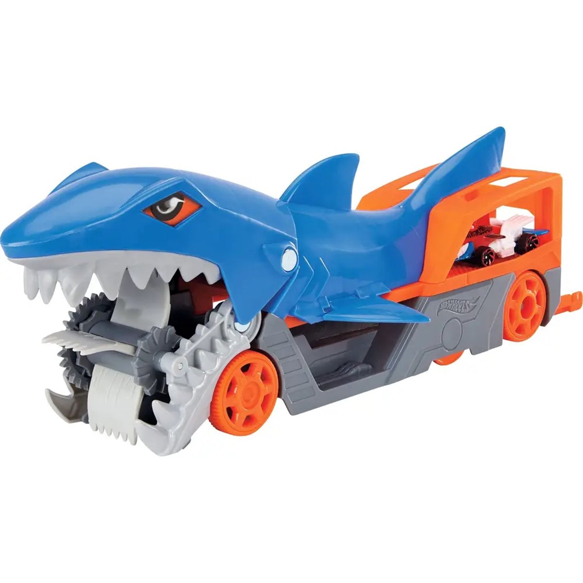 Hot Wheels City Transporteur Requin multicolore, MATTEL