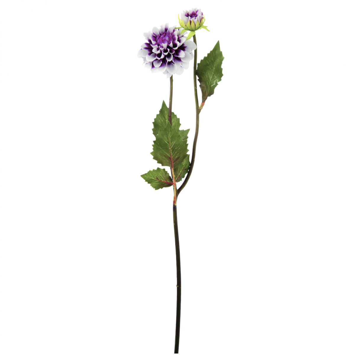 Tige de dahlia artificielle H48 rose, SIA DECO
