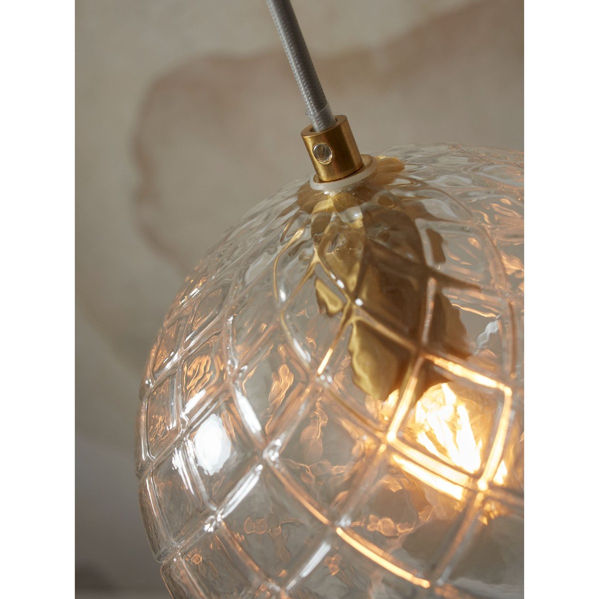 Lampe Suspendue Verre VENICE transparent, IT'S ABOUT ROMI