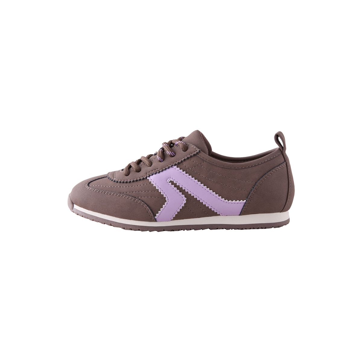 Baskets à lacets style rétro beige neutre, NEXT