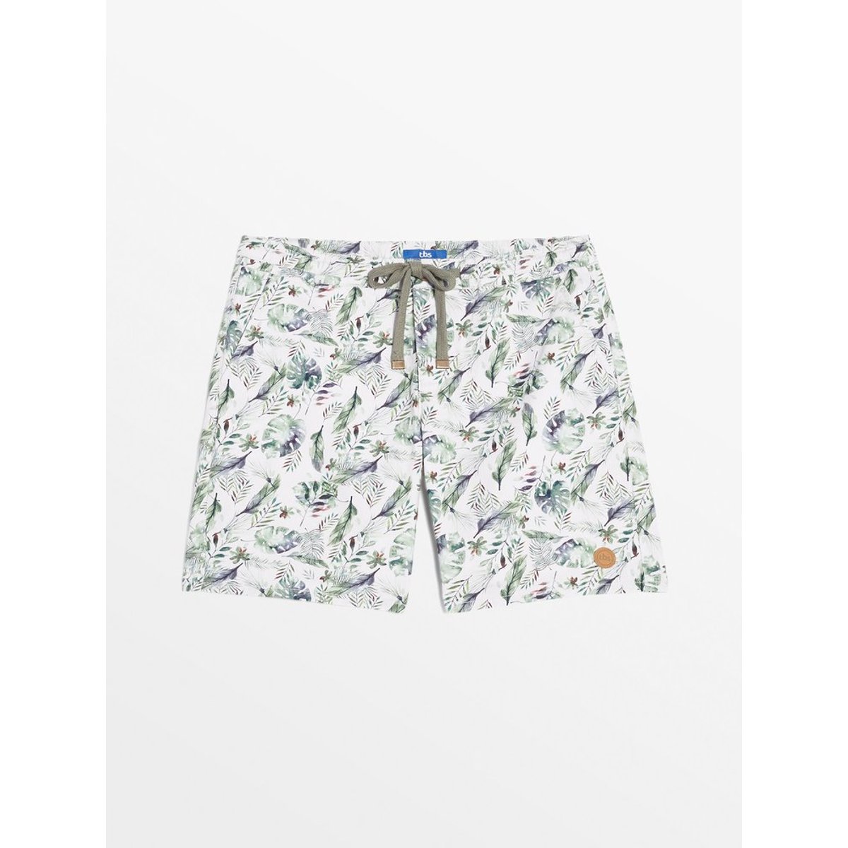 Bermuda ceinture élastiquée QADIRBER14103 greige, TBS
