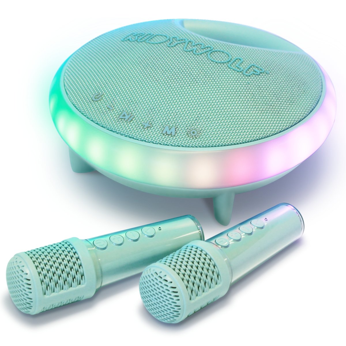 Enceinte karaoké portable vert, KIDYWOLF