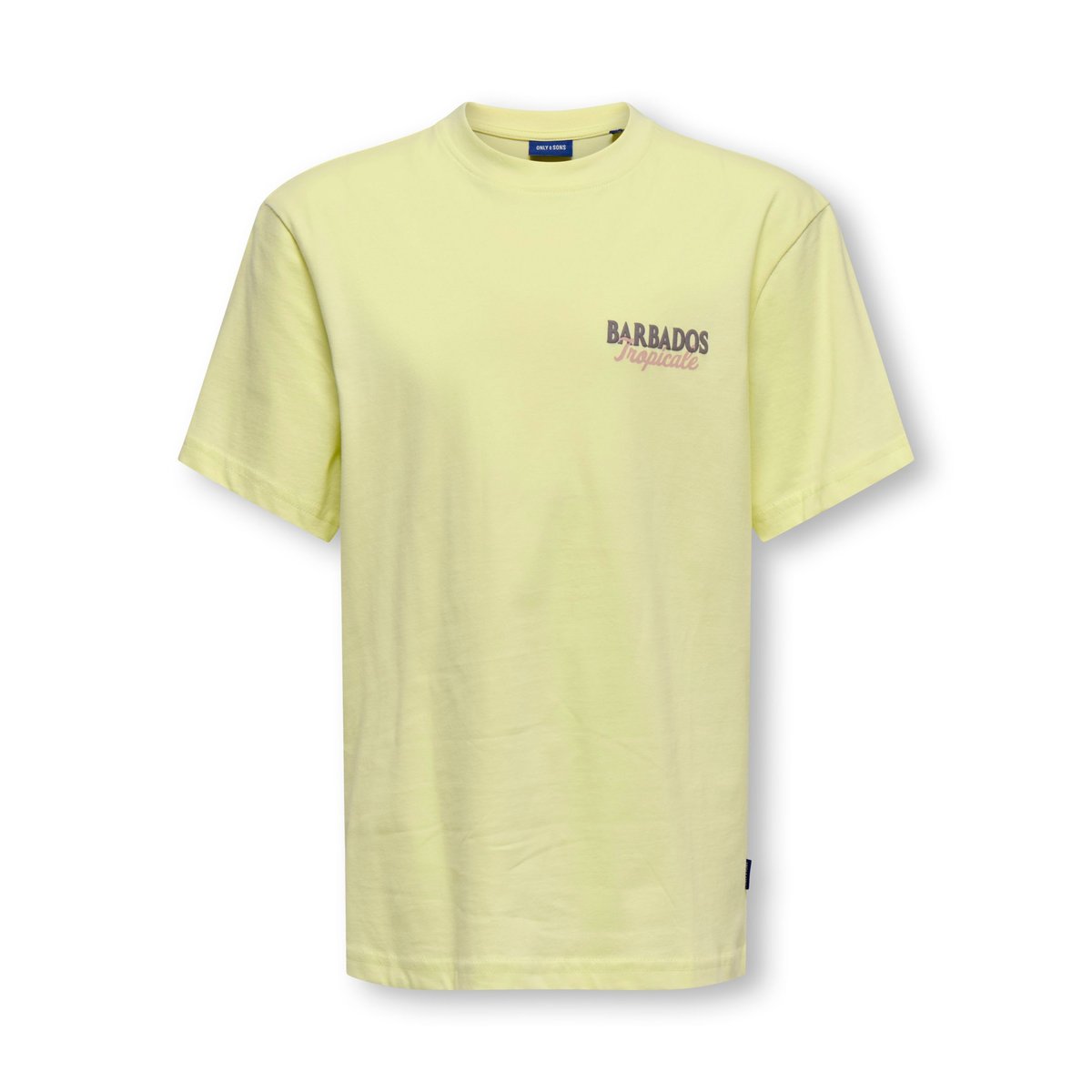 T-Shirt wax yellow, ONLY & SONS JUNIOR