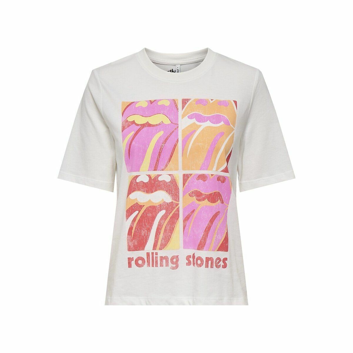 Short Sleeve T-Shirt white, ONLY