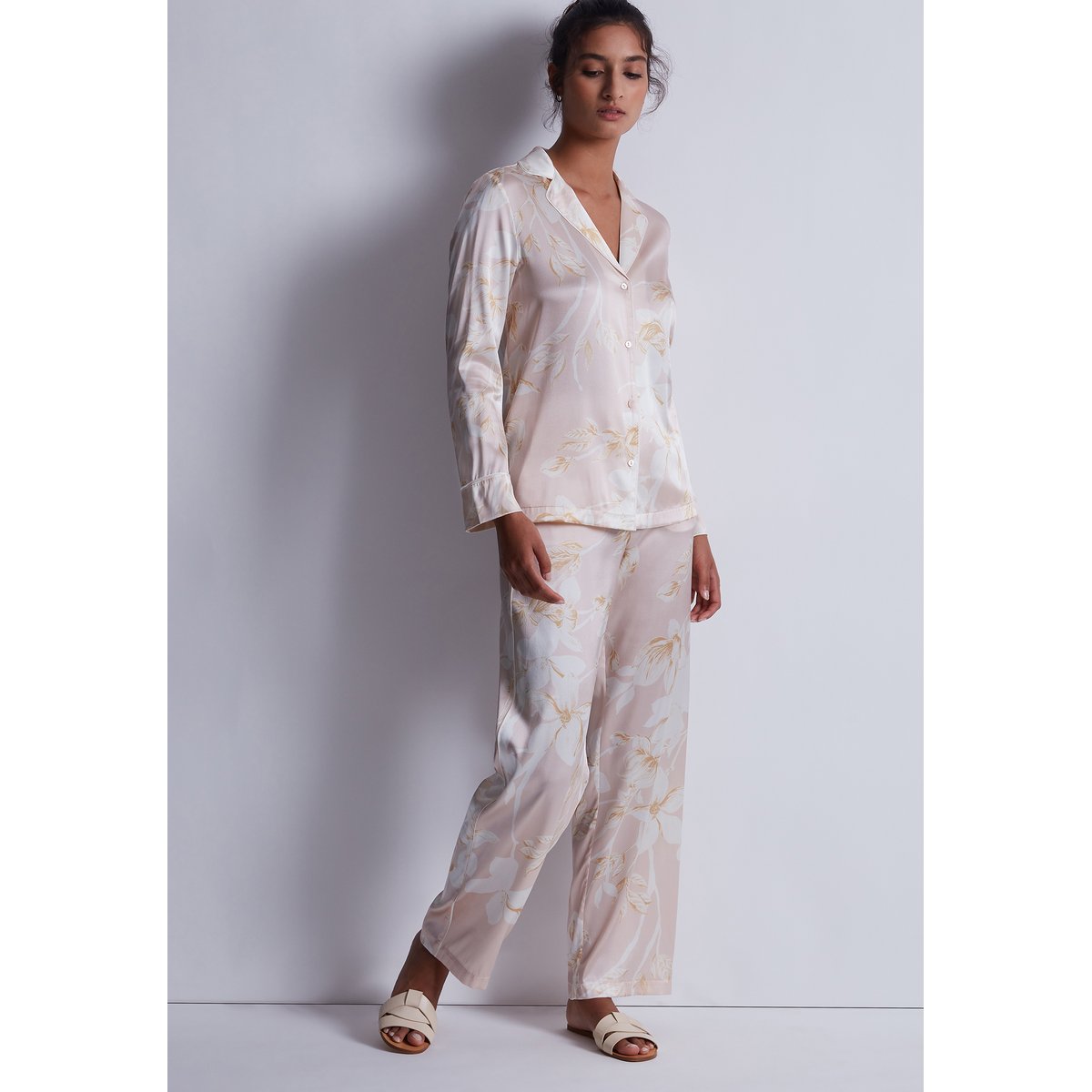Chemisier Silk By Night rose, AUBADE