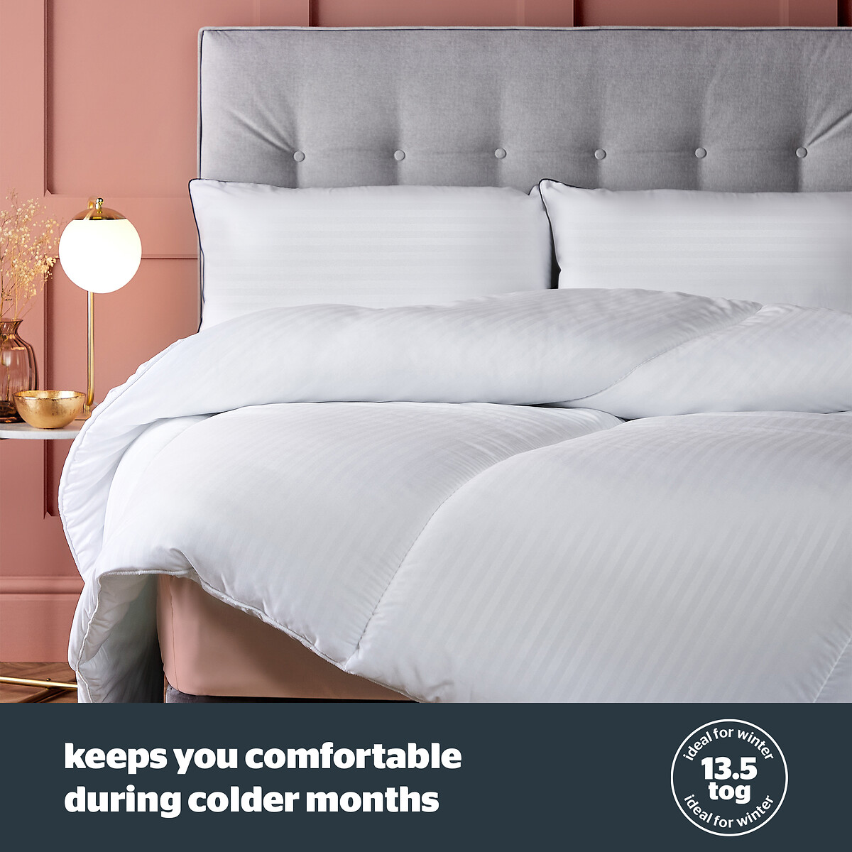 Hotel Collection 13.5 Tog Duvet white, SILENTNIGHT