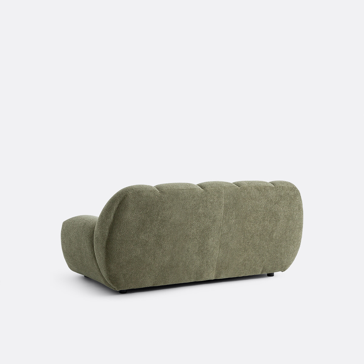 2-Sitzer-Sofa, Reliefstoff, Nuria khaki, LA REDOUTE INTERIEURS