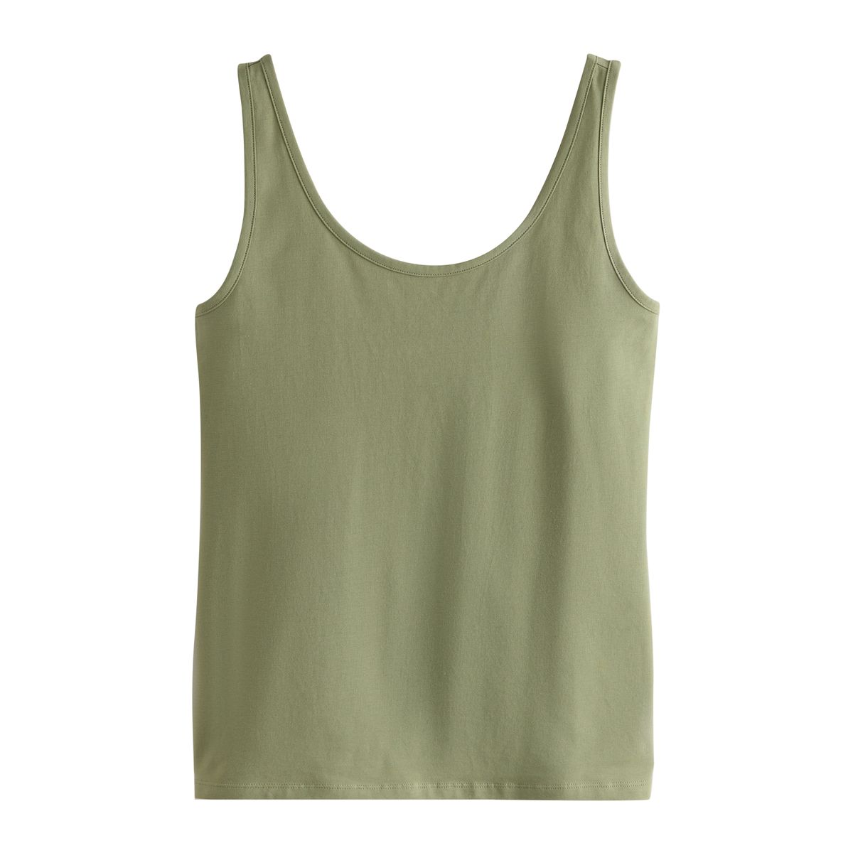 Débardeur à bretelles larges, lot de 5 bleu/rose/sauge/avoine/noir, NEXT