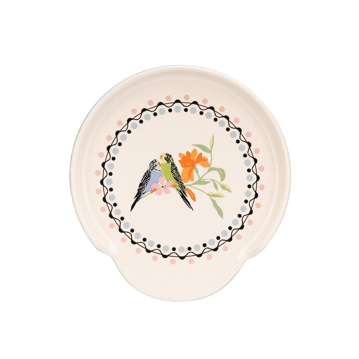 Painted Table Ceramic Spoon Rest multi-coloured, CATH KIDSTON