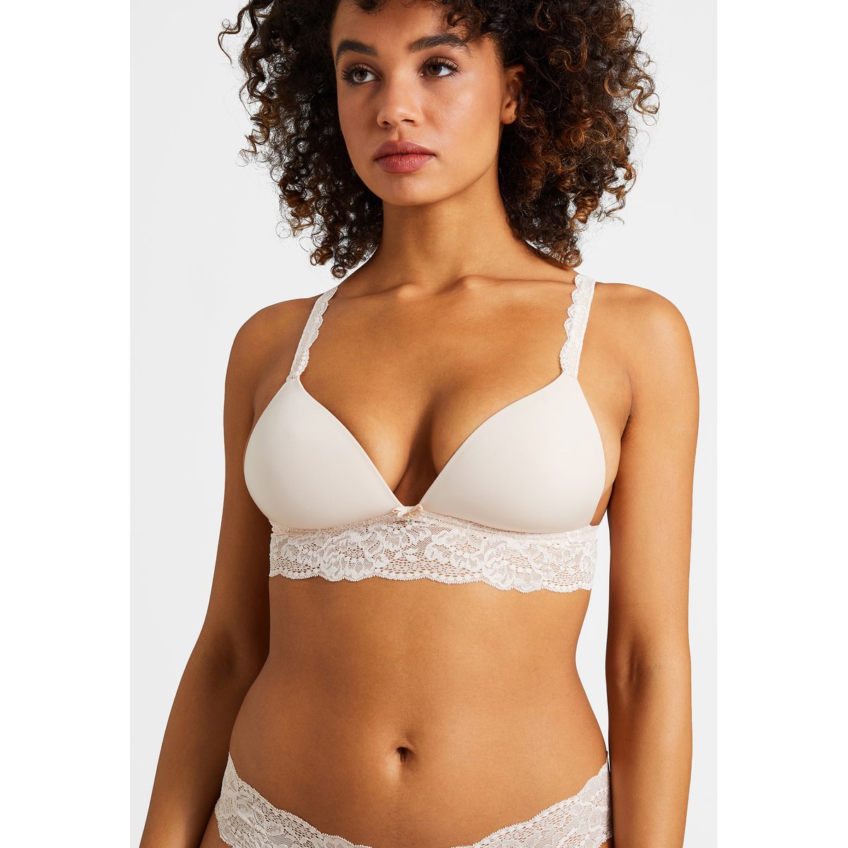 Soutien-gorge triangle coque sans armatures Sweetessence rose, AUBADE