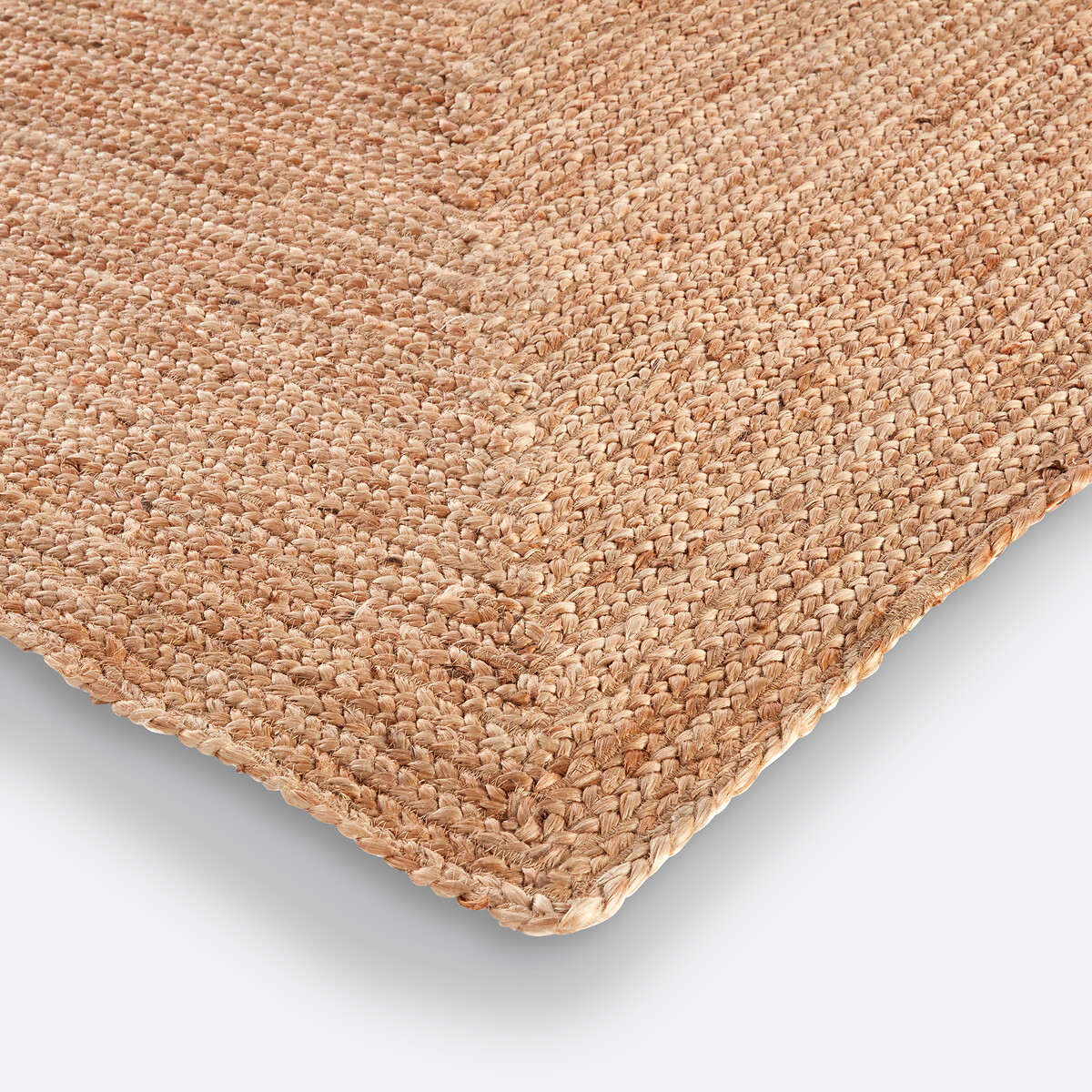 Tapis jute carré, Aftas naturel, LA REDOUTE INTERIEURS