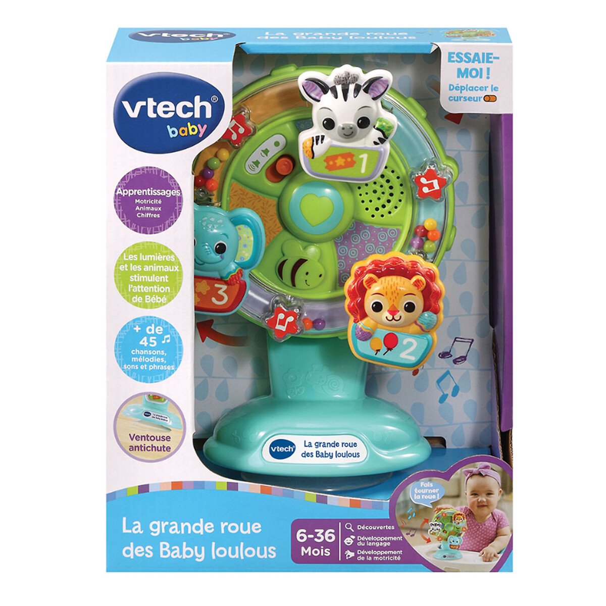 La grande roue des Baby loulous multicolore, VTECH