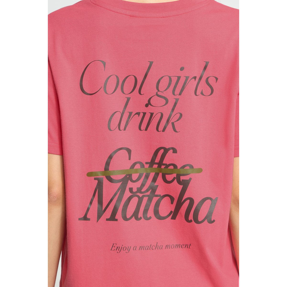 T-shirt rose fruit dove/coffee bean, ICHI