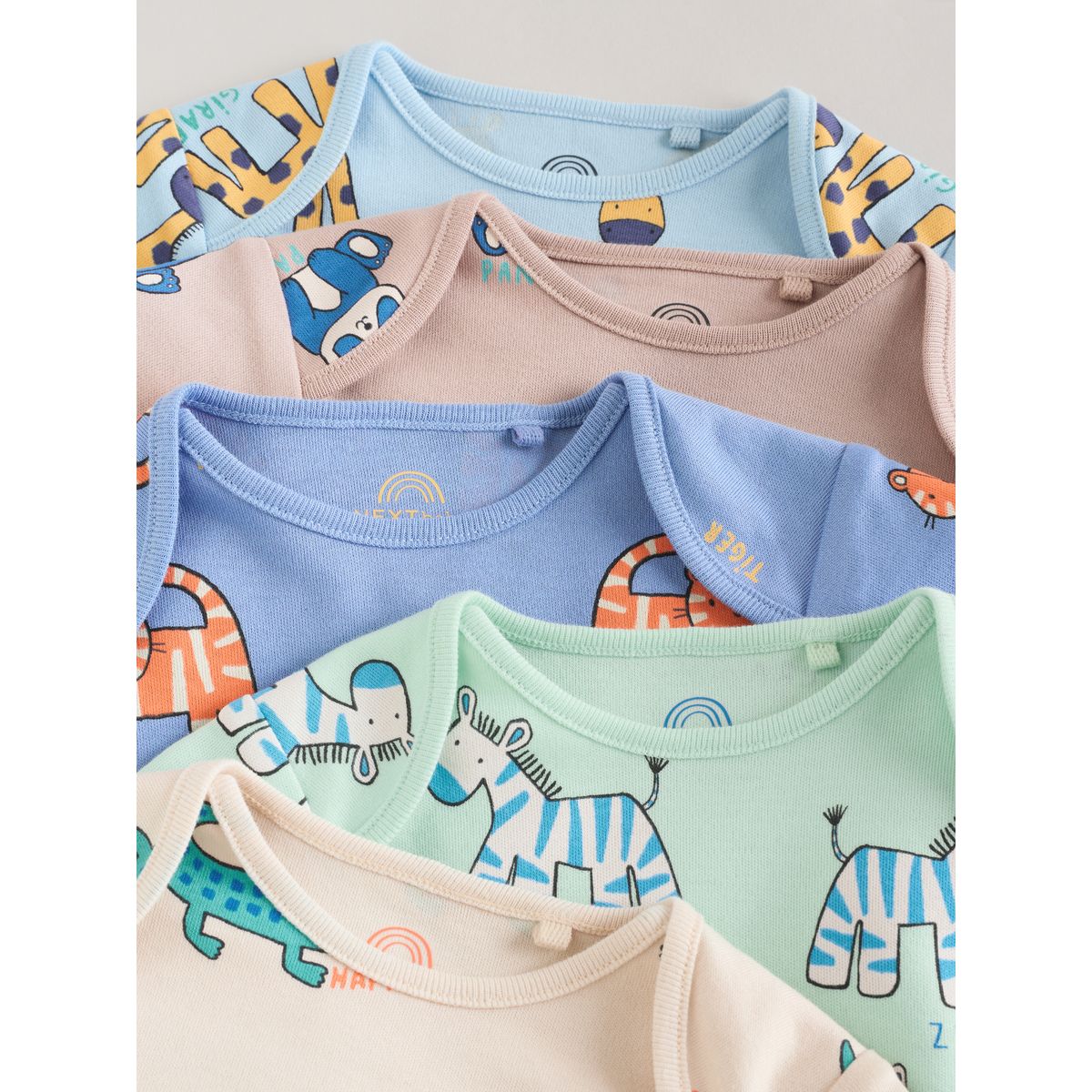 Body bébé à manches courtes, lot de 5 multi-couleurs, NEXT