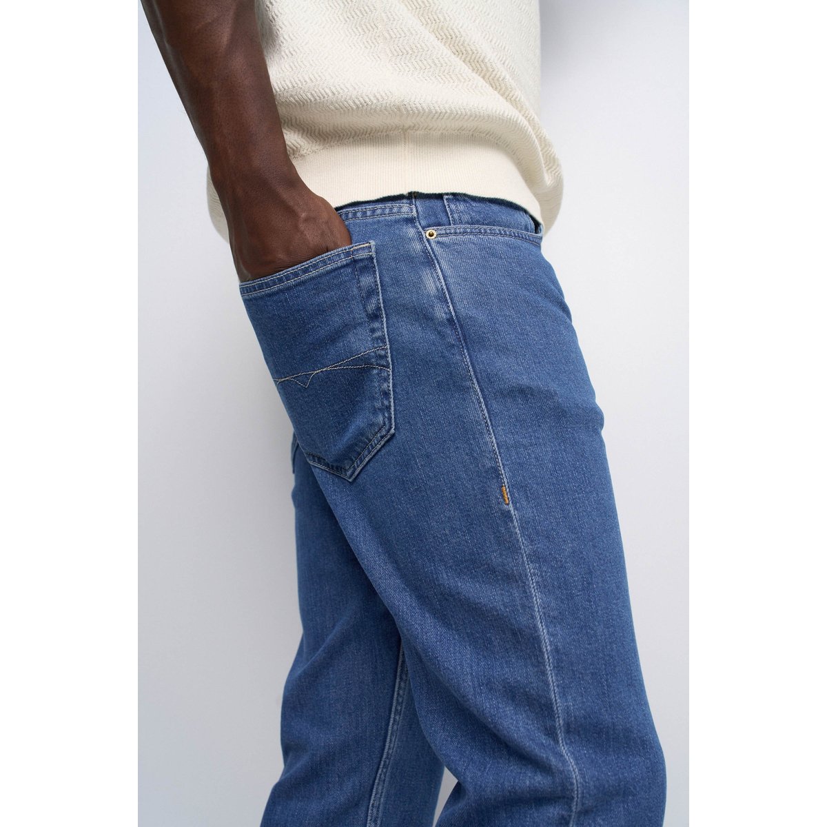 JEAN REGULAR FIT bleu turquoise, SALSA JEANS