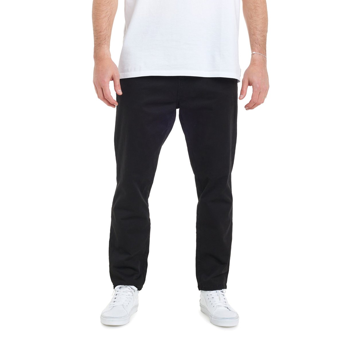 PANTALON LOOSE DARK noir, PULLIN
