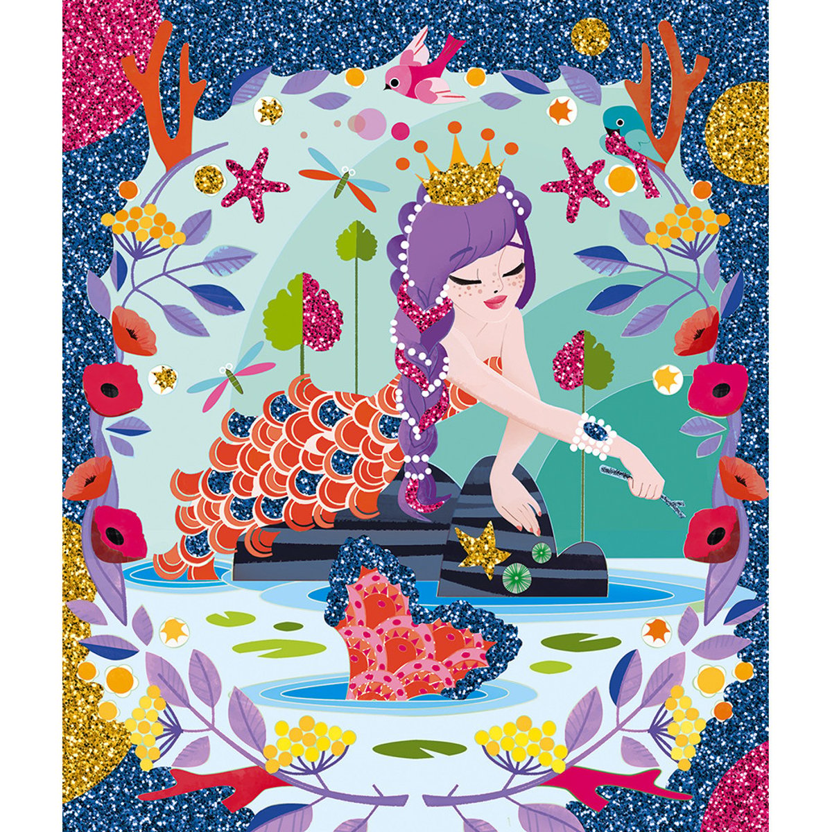 Kit Créatif - Coffret Multi-activités 11 Décos Girly multicolore, JANOD