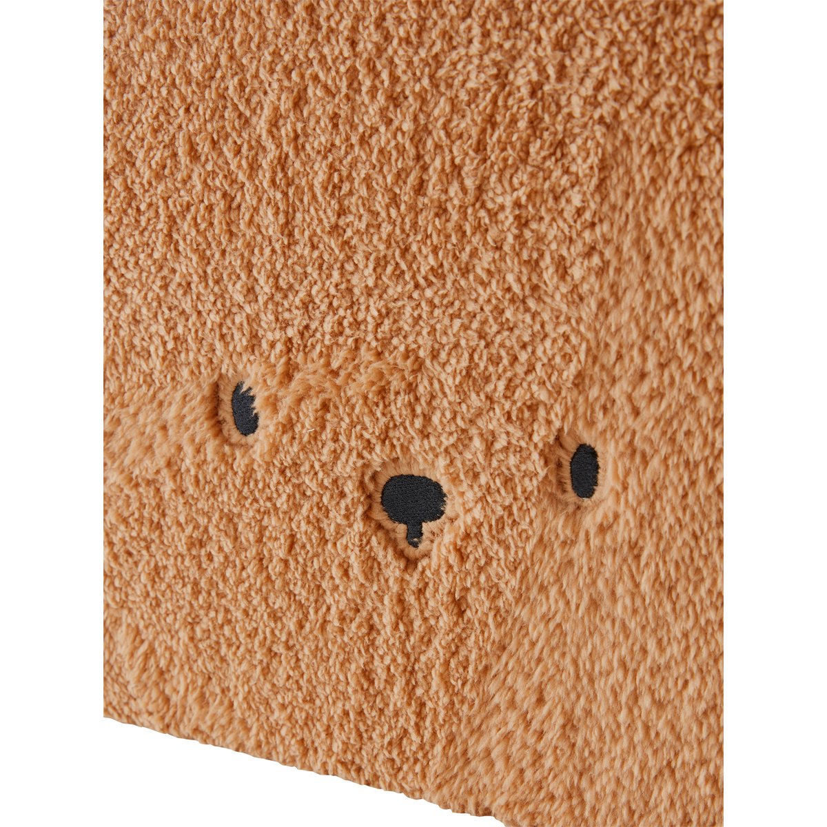 Bac de rangement en sherpa Ourson camel, VERTBAUDET