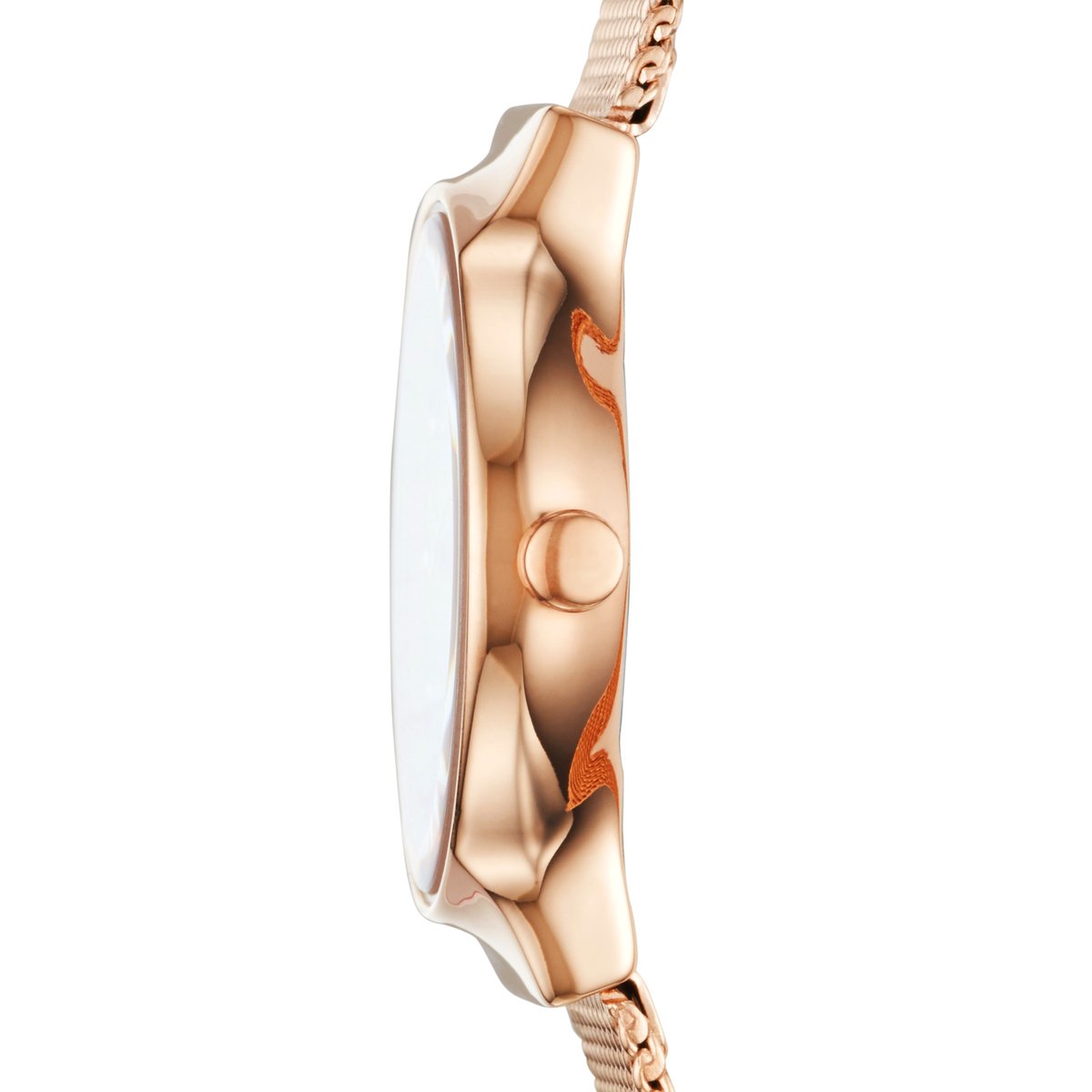 Montre Analogique  FREJA doré rose blanc doré rose, SKAGEN