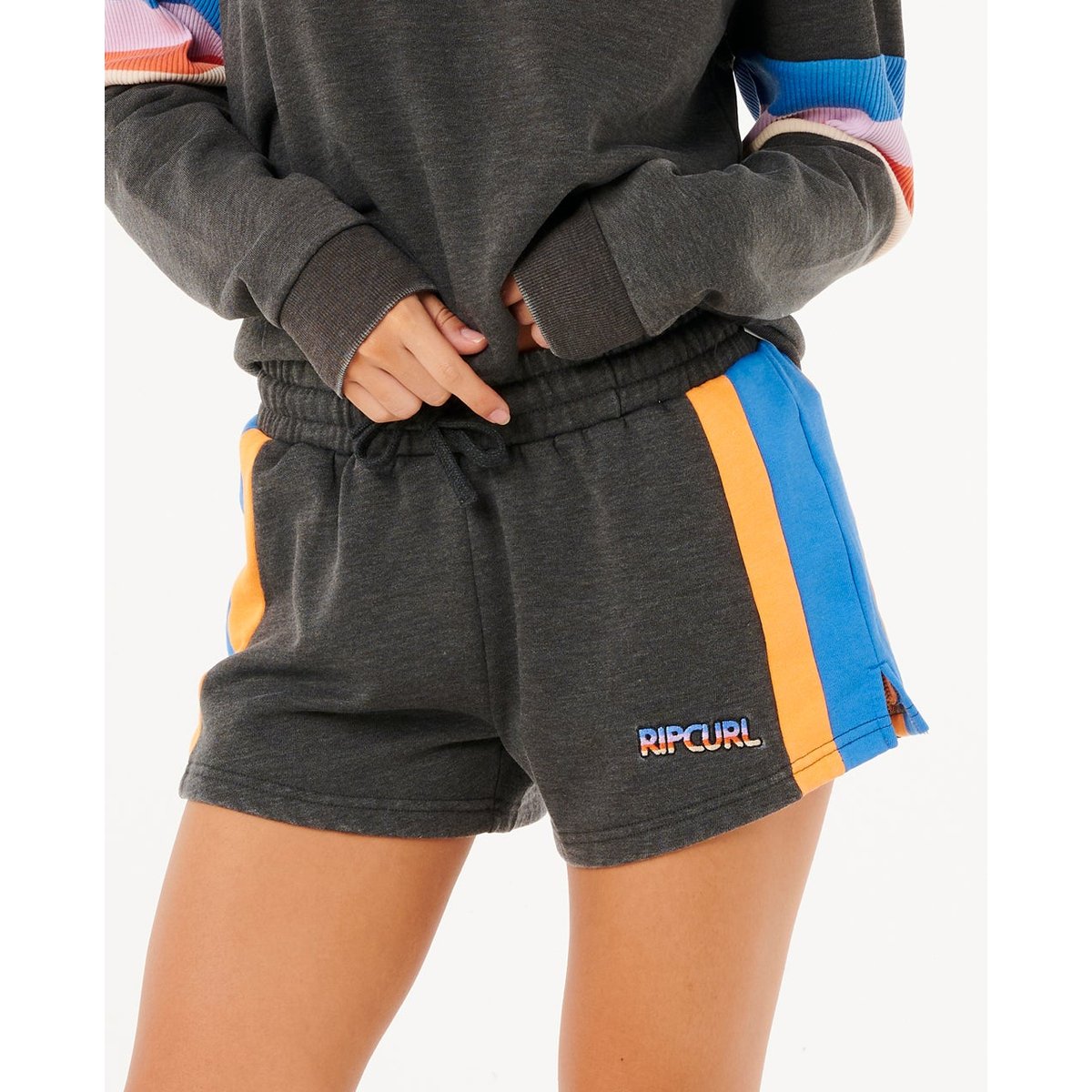 Walk Short LAS DALIAS COLOURBLOCK SHORT noir délavé, RIP CURL
