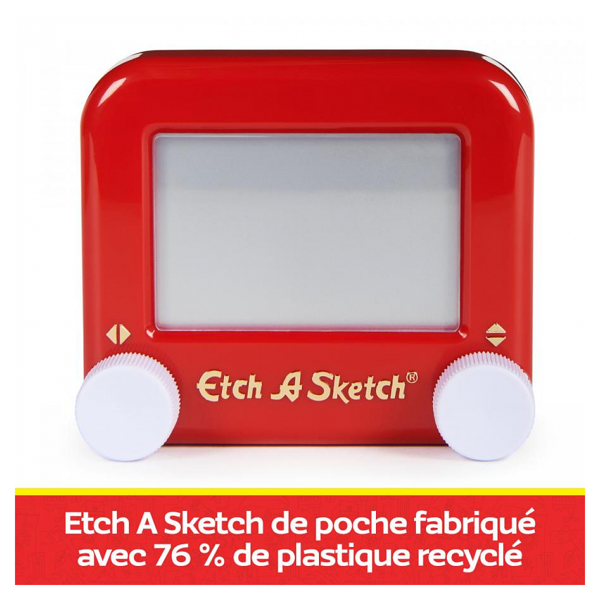 Etch a sketch pocket version eco couleur unique, SPINMASTER