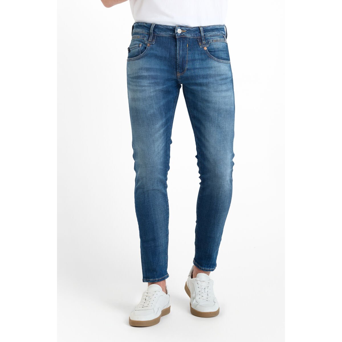 Jeans skinny POWER, 7/8ème blue, LE TEMPS DES CERISES