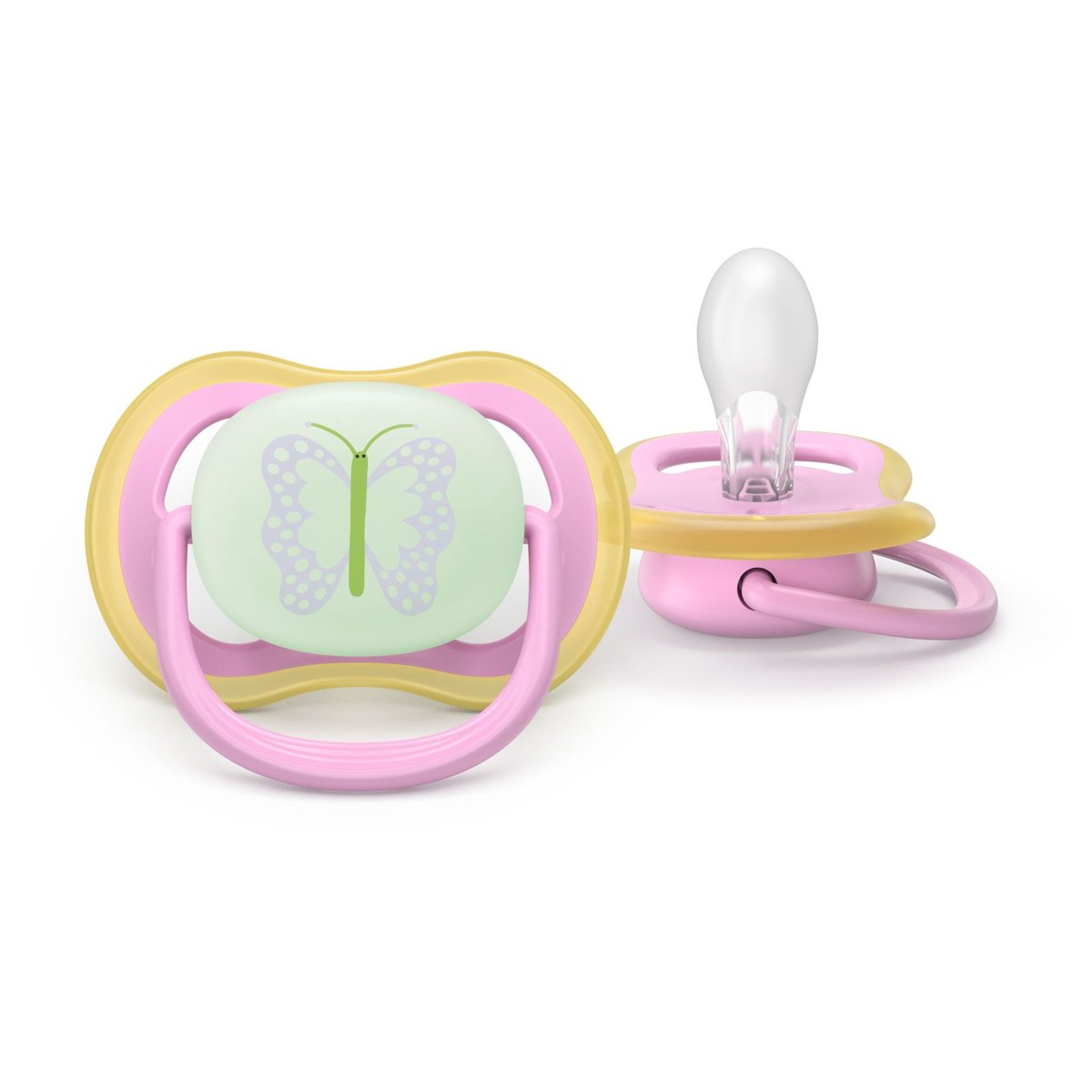 Lot de 2 sucettes Ultra Air 6-18 mois vert, PHILIPS AVENT