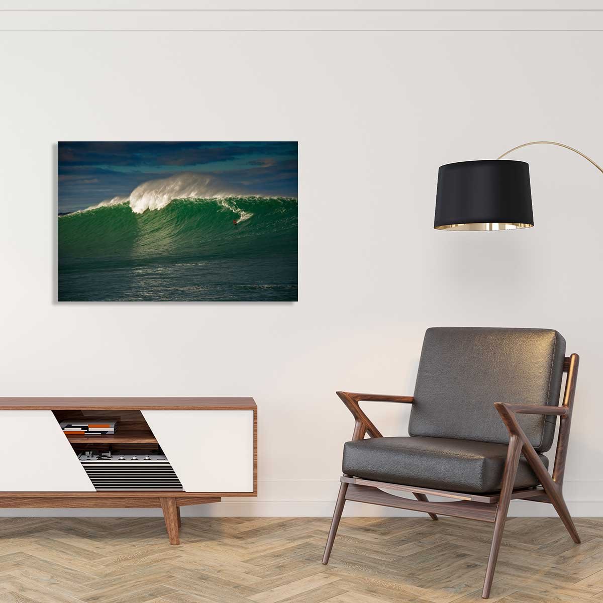 Tableau surf belharra vague géante tableau alu dibond, HEXOA