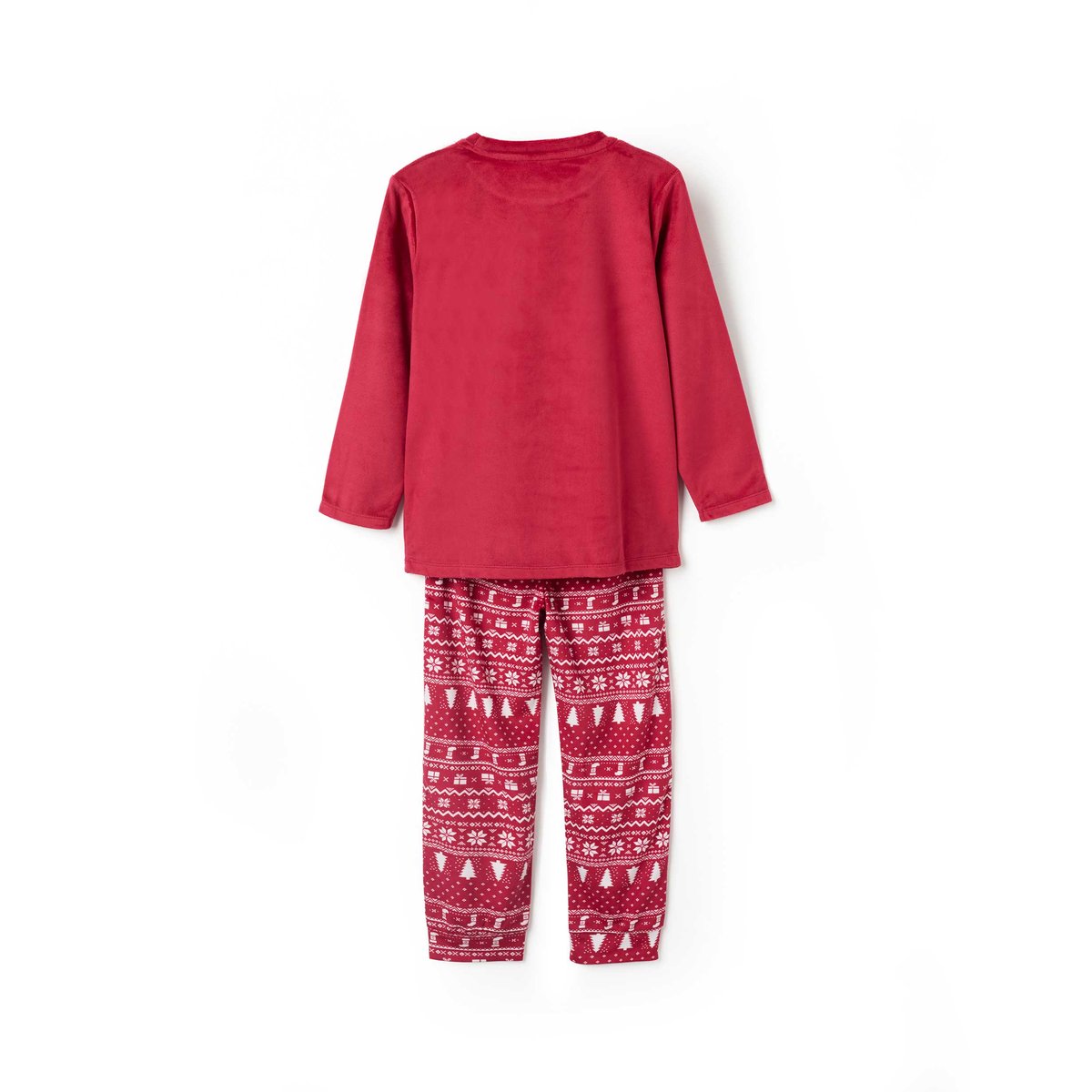 Pyjama en velours à manches longues avec imprimé Spider-Man rouge, ZIPPY