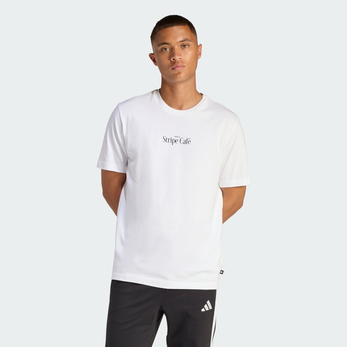 T-Shirt Coffee Cafe Donut Box Graphic T-Shirt Coffee Cafe Donut Box Graphic white, ADIDAS SPORTSWEAR