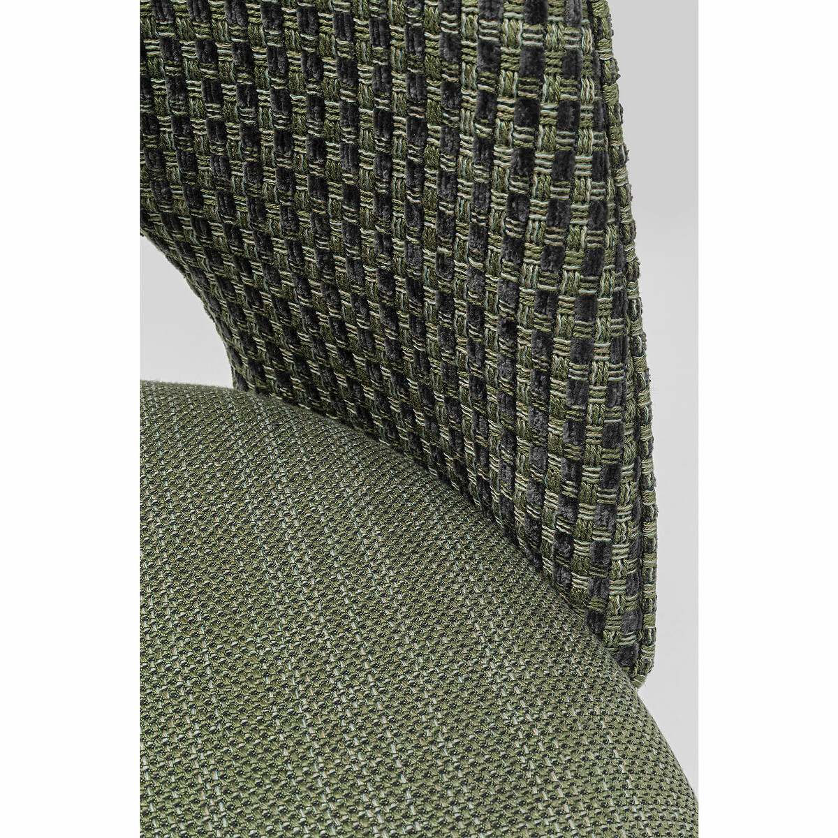Sedia Hudson verde verde, KARE DESIGN
