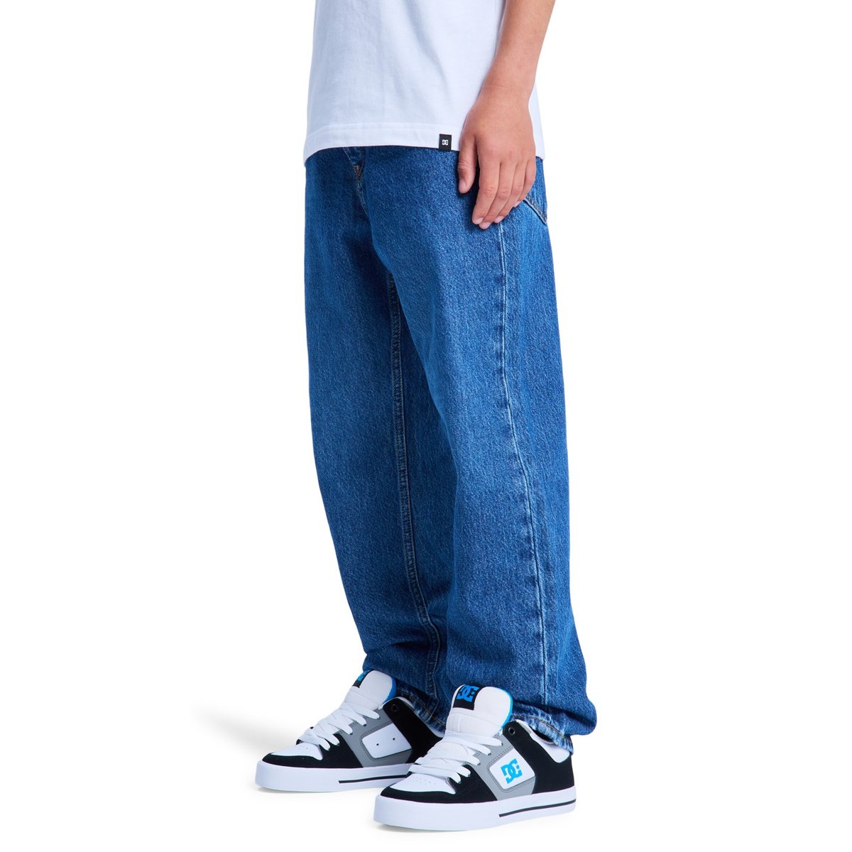 Jean en denim BAGGY. bleu stone indigo, DC SHOES