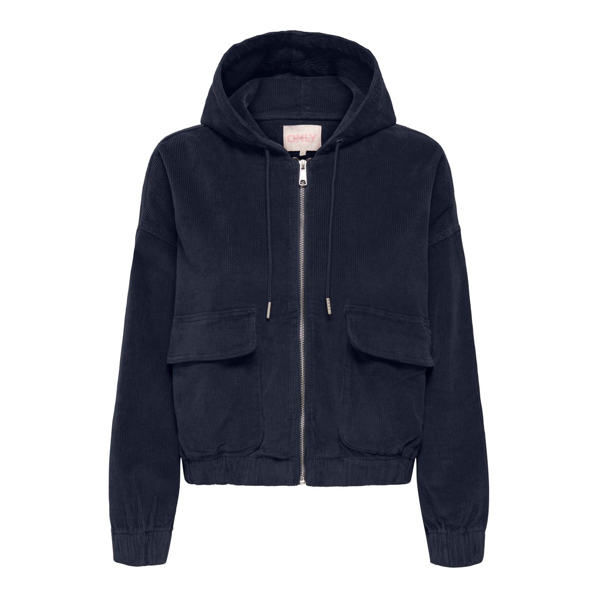 Blouson court en velours night sky 1, ONLY