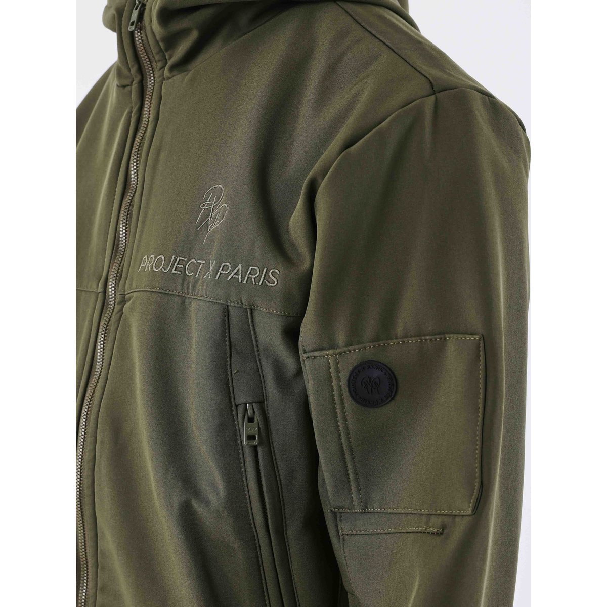 Veste Techwear olive, PROJECT X
