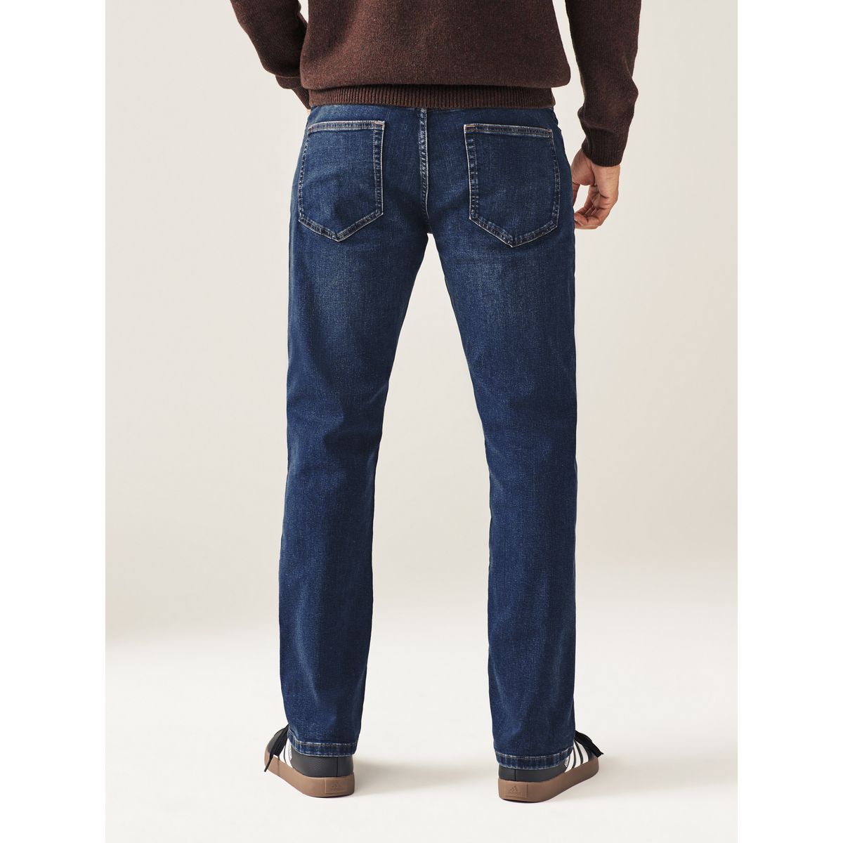 Jean stretch classique bleu moyen, NEXT